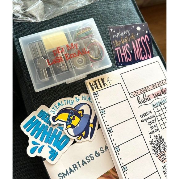 S&S New Year, Get Organized Mini Office Supplies To Do Notepad Per My Last Email - Picture 4 of 8